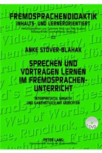 Sprechen Und Vortragen Lernen Im Fremdsprachenunterricht