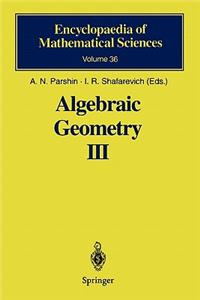 Algebraic Geometry III