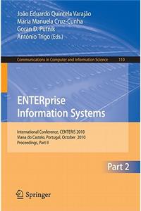 Enterprise Information Systems, Part II