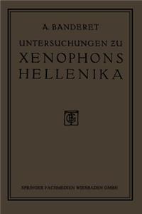 Untersuchungen zu Xenophons Hellenika