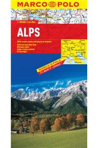 Alps Marco Polo Map