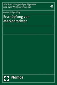 Erschopfung Von Markenrechten