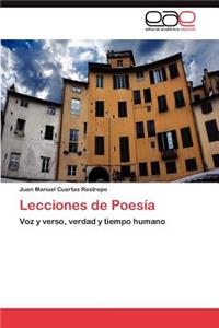 Lecciones de Poesía