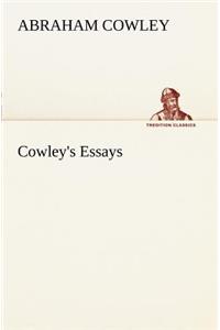 Cowley's Essays