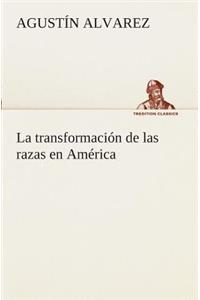 transformación de las razas en América