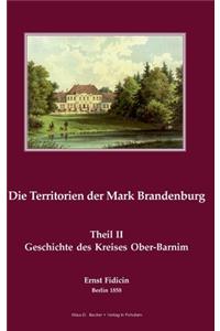 Territorien der Mark Brandenburg