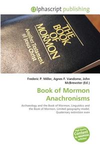 Book of Mormon Anachronisms