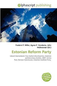 Estonian Reform Party