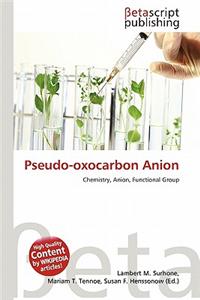 Pseudo-Oxocarbon Anion