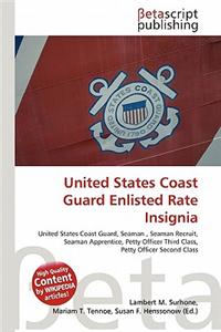United States Coast Guard Enlisted Rate Insignia