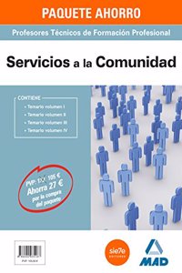 PAQUETE AHORRO SERVICIOS A LA COMUNIDAD CUERPO DE PROFESORES TECNICOS DE FORMACION PROFESIONAL (Spanish Edition)