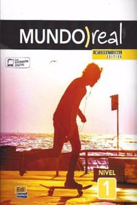 Mundo Real International Edition Nivel 1: Student Book In Spanish with explanations etc in English