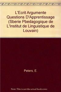 L'Ecrit Argumente