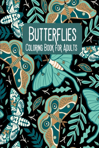 Butterflies Coloring Book for Adults