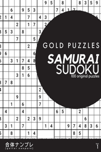 Gold Puzzles Samurai Sudoku Book 1