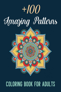 100 Amazing Patterns Coloring Book for Adults