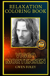 Viggo Mortensen Relaxation Coloring Book