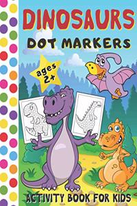 Dinosaurs Dot Markers Activity Book for Kids