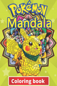 Pokemon Mandala Coloring Book