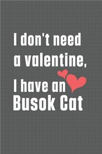 I don't need a valentine, I have a Busok Cat