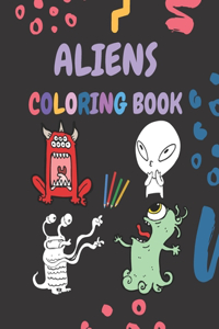 Aliens Coloring Book