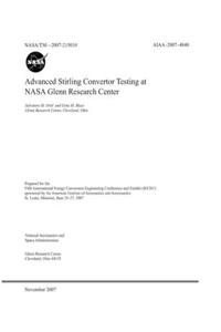 Advanced Stirling Convertor Testing at NASA Glenn Research Center