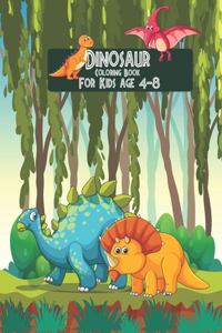 dinosaur coloring book for kids age 4-8
