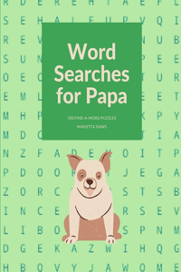Word Searches for Papa