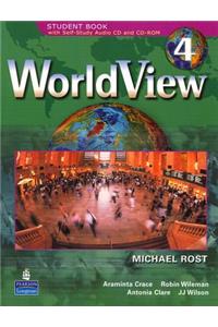 Worldview 4 with Self-Study Audio CD Workbook 4b