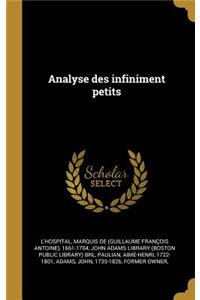 Analyse des infiniment petits