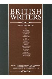 British Writers, Supplement XIII