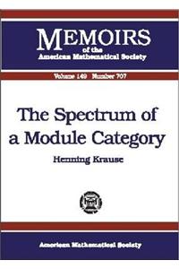 Spectrum of a Module Category