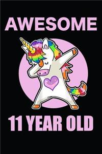 11th Birthday Dabbing Unicorn