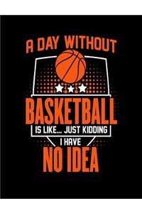 A Day Without Basketball Is Like...Just Kidding I Have No Idea