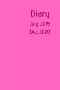 Diary July 2019 Dec 2020