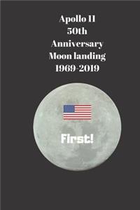 Apollo 11 50th Anniversary notebook