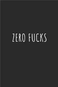 Zero Fucks