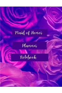 Maid of Honor Planner Notebook