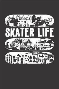 Notebook for sk8er sk8 longboard skate life