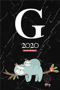 2020 Sloth Tribe Diary Planner
