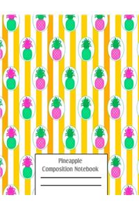 Pineapple Composition Notebook