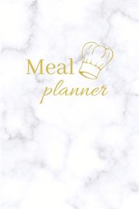 Meal Planner: Wöchentlicher Essensplaner A5 Einkaufsliste Menüplaner Lebensmittelplaner - Übersichtliches Gestalten und Organisieren