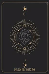 Spell Book Triple Goddess Moon