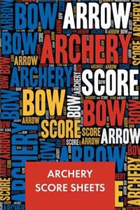 Archery Score Sheets