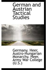 German and Austrian Tactical Studies