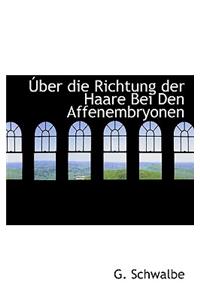 Uber Die Richtung Der Haare Bei Den Affenembryonen