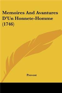 Memoires And Avantures D'Un Honnete-Homme (1746)