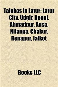 Talukas in Latur