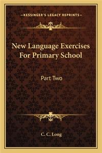 New Language Exercises for Primary School