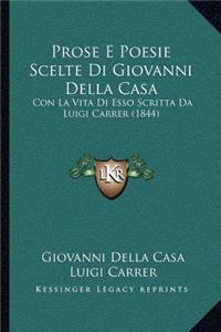 Prose E Poesie Scelte Di Giovanni Della Casa